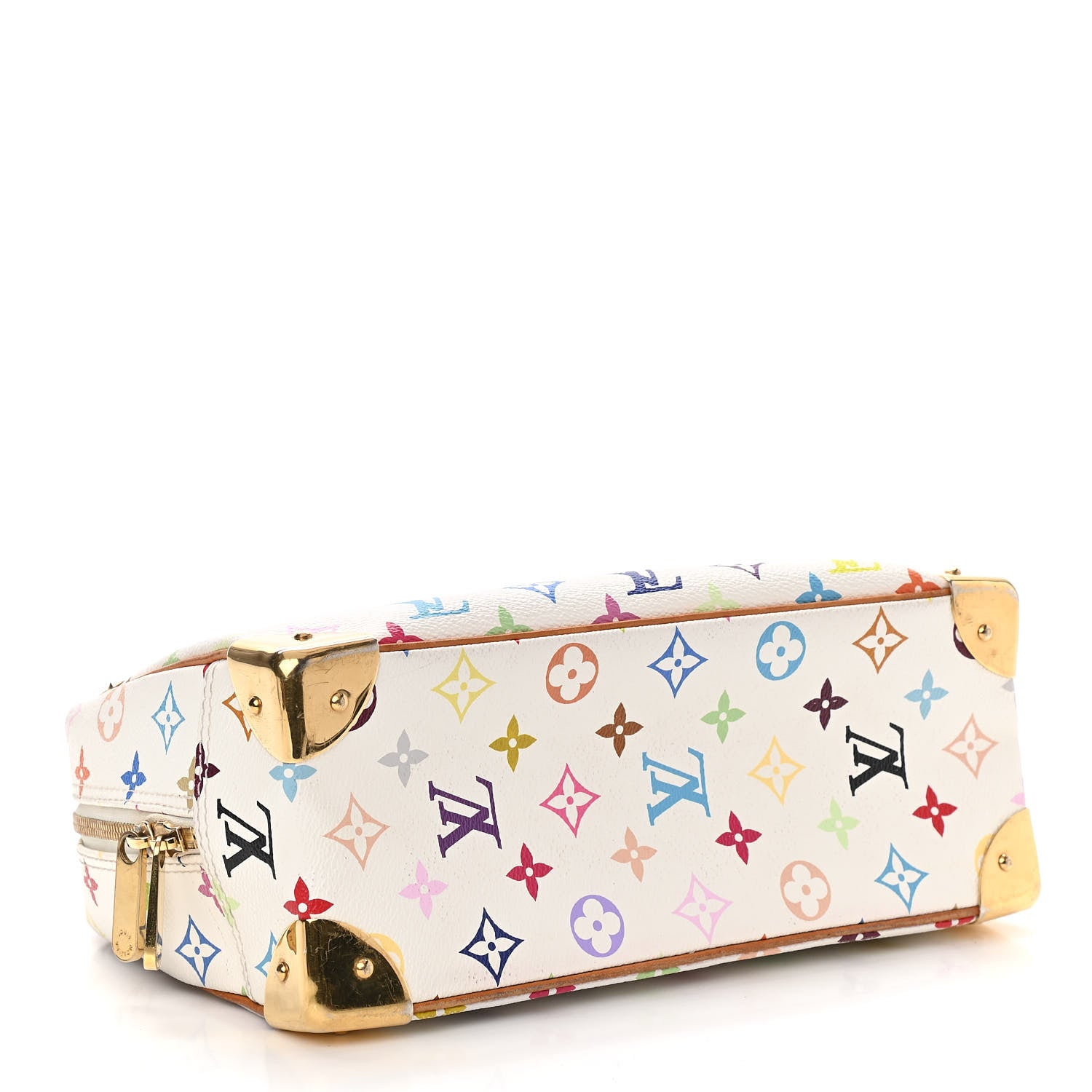 Louis Vuitton Monogram Multicolor Trouville White 4 of 12