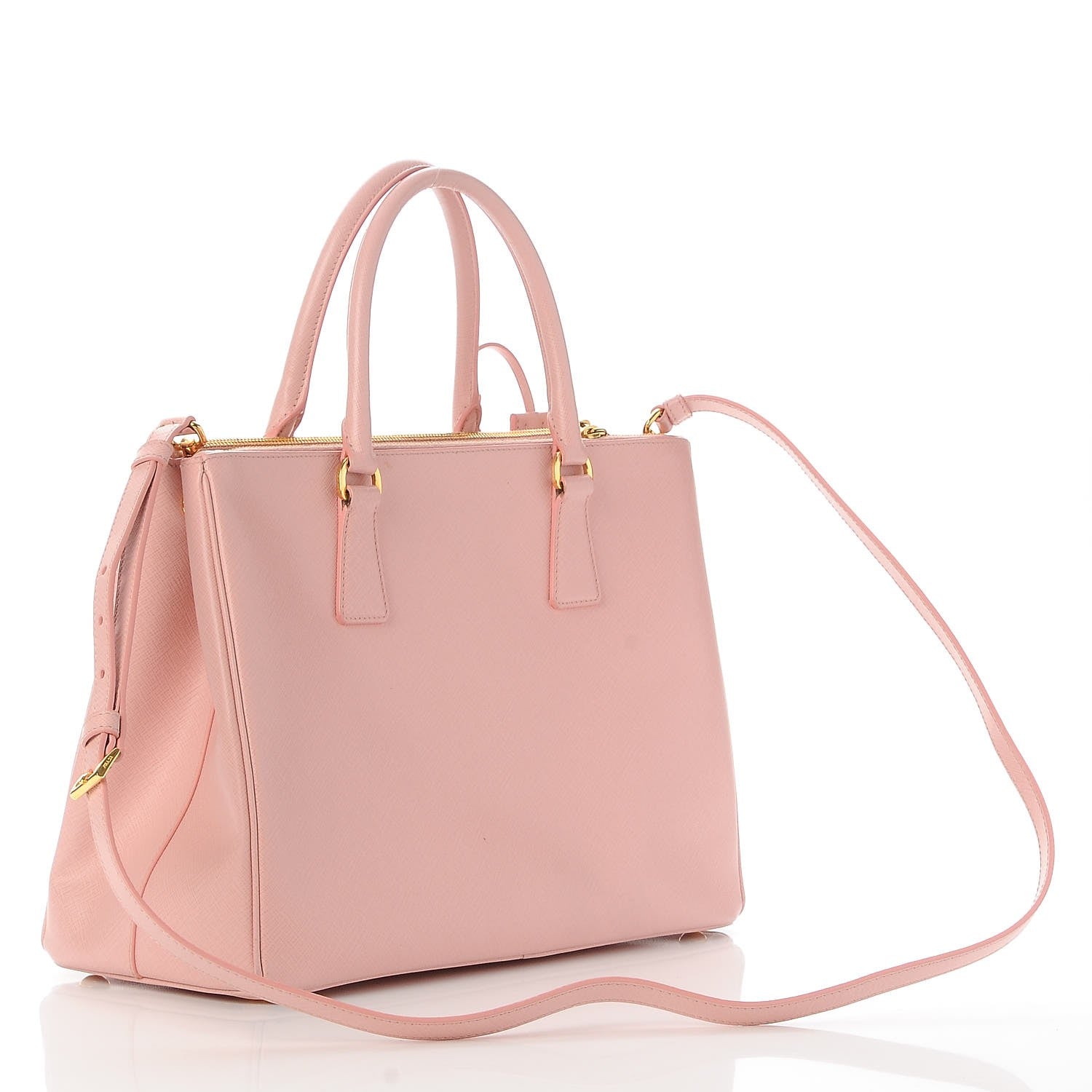 Prada Saffiano Medium Galleria Double Zip Tote Orchidea 4 of 15