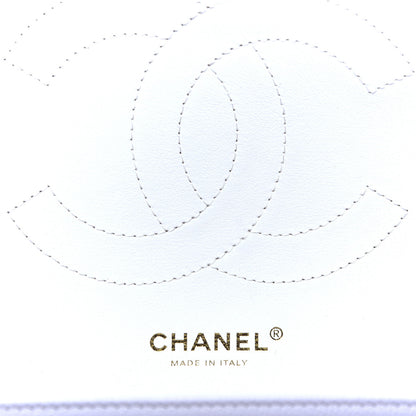 Chanel Caviar Quilted Jumbo Double Flap White 7 of 10