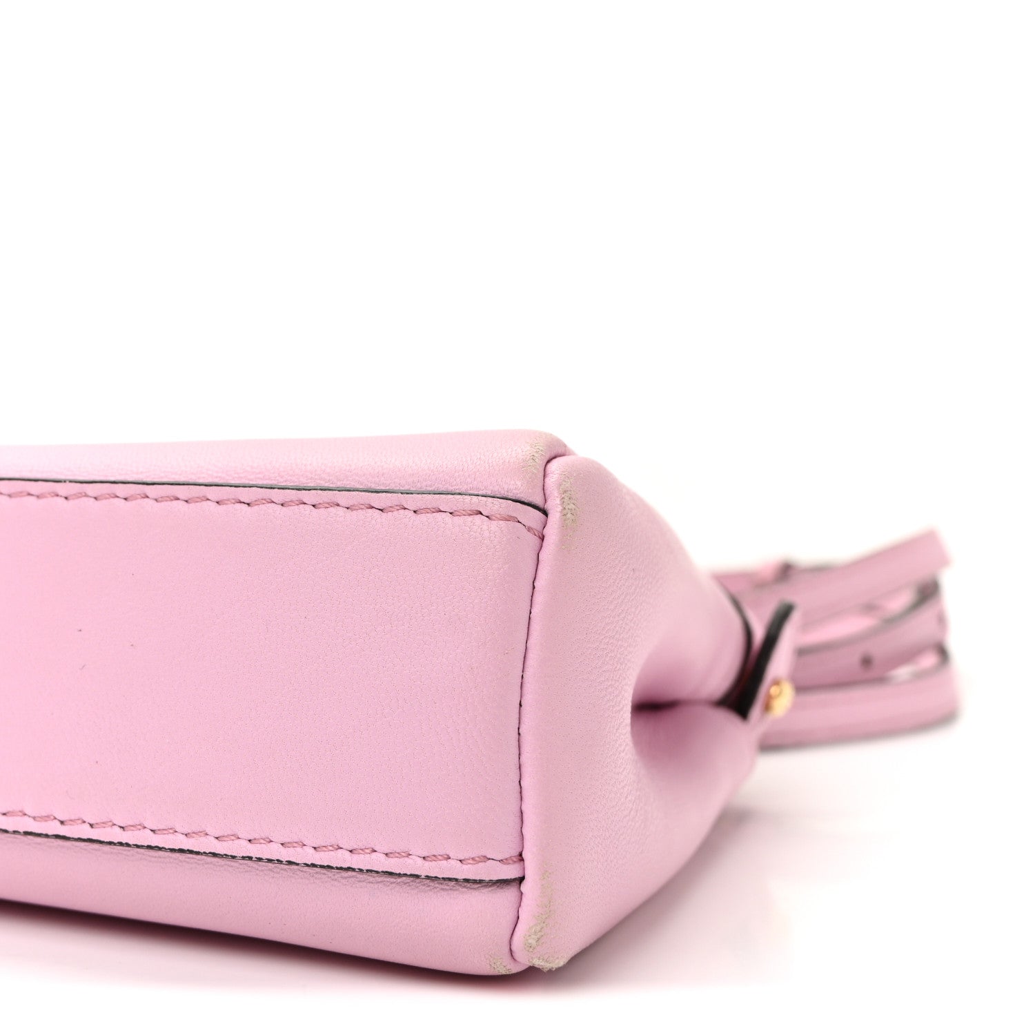 Fendi Shiny Nappa Micro Peekaboo Iconic Satchel Lavanda 10 of 10