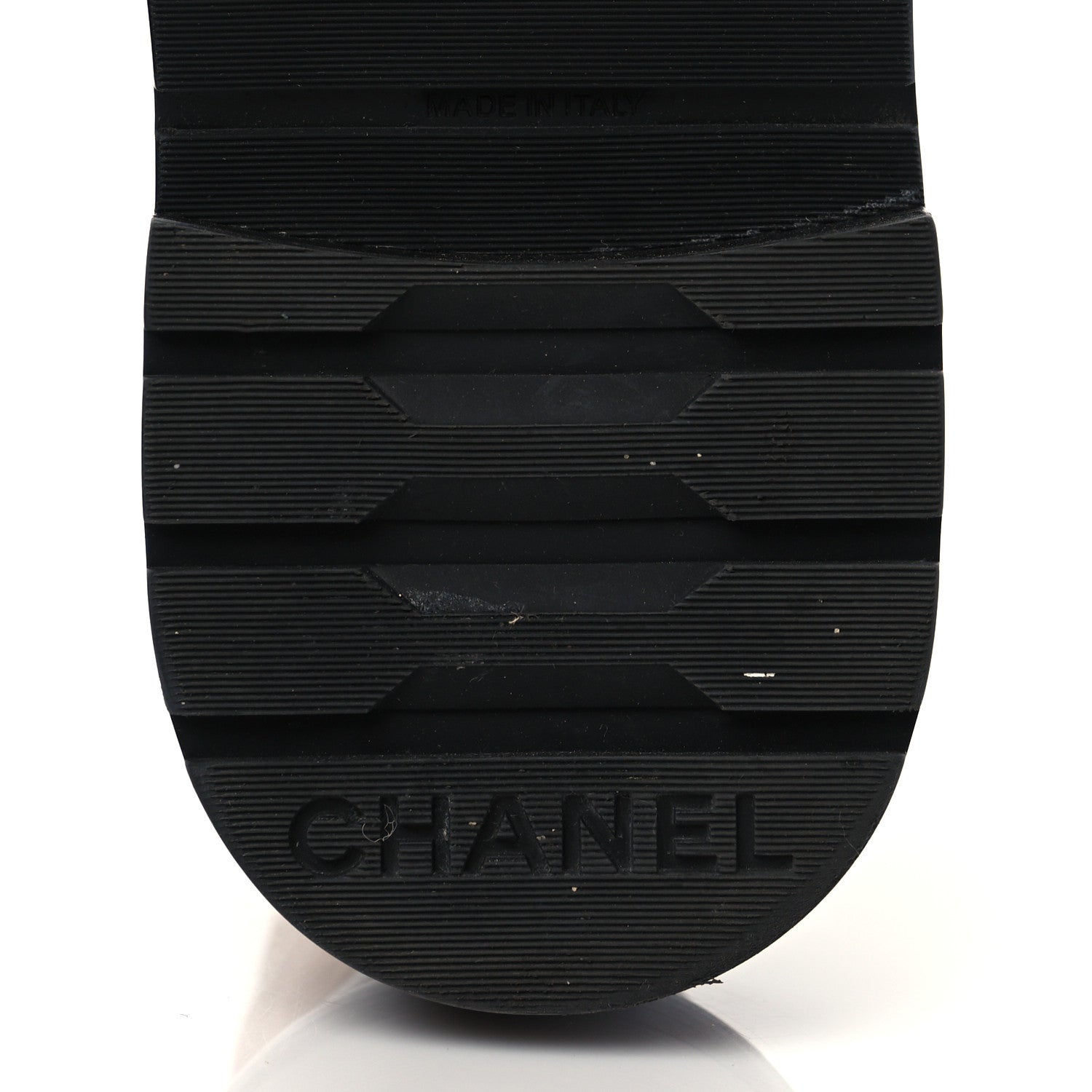Chanel Lambskin Calfskin Quilted Lace Up Combat Boots 36 Beige Black 6 of 8