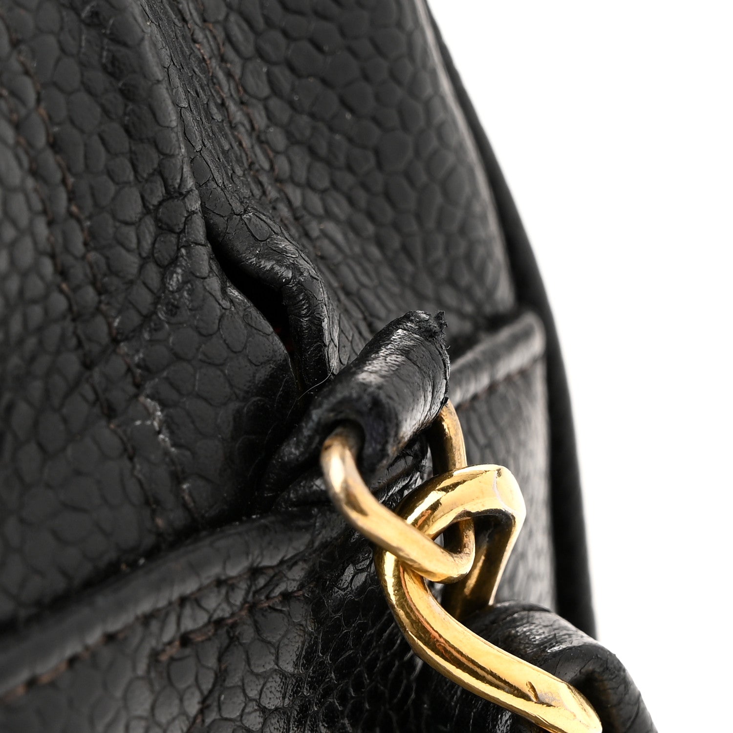 Chanel Caviar Envelope Large Camera Case Black 15 of 15