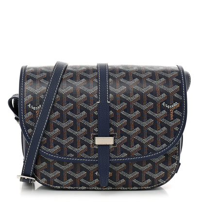 Goyard Goyardine Belvedere II PM Messenger Bag Navy 1 of 9