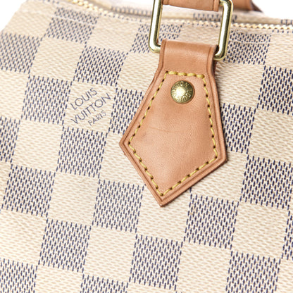 Louis Vuitton Damier Azur Speedy Bandouliere 25 12 of 17