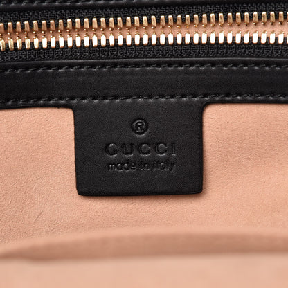 Gucci GG Supreme Monogram Bees Print Small Day Backpack Beige Oro Black 6 of 10
