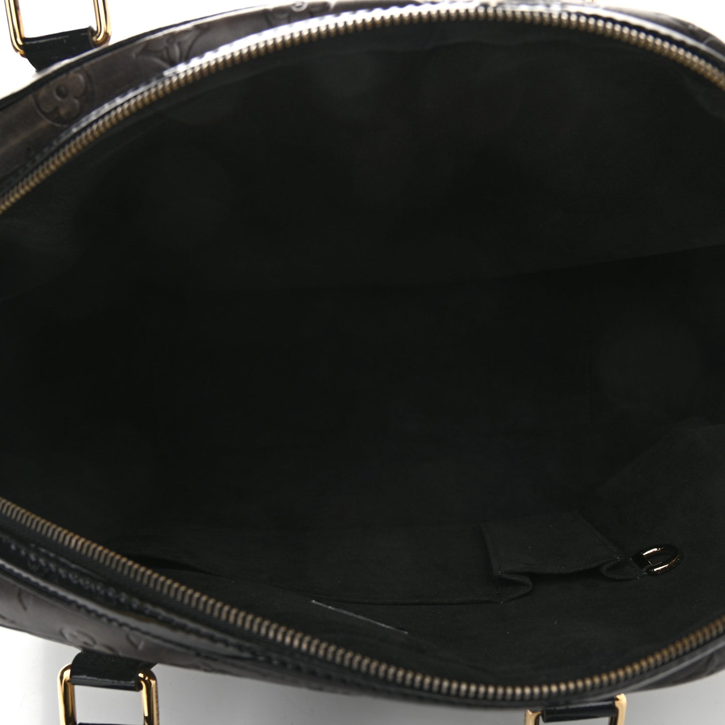 Monogram Embossed Cuir Alizee Gris