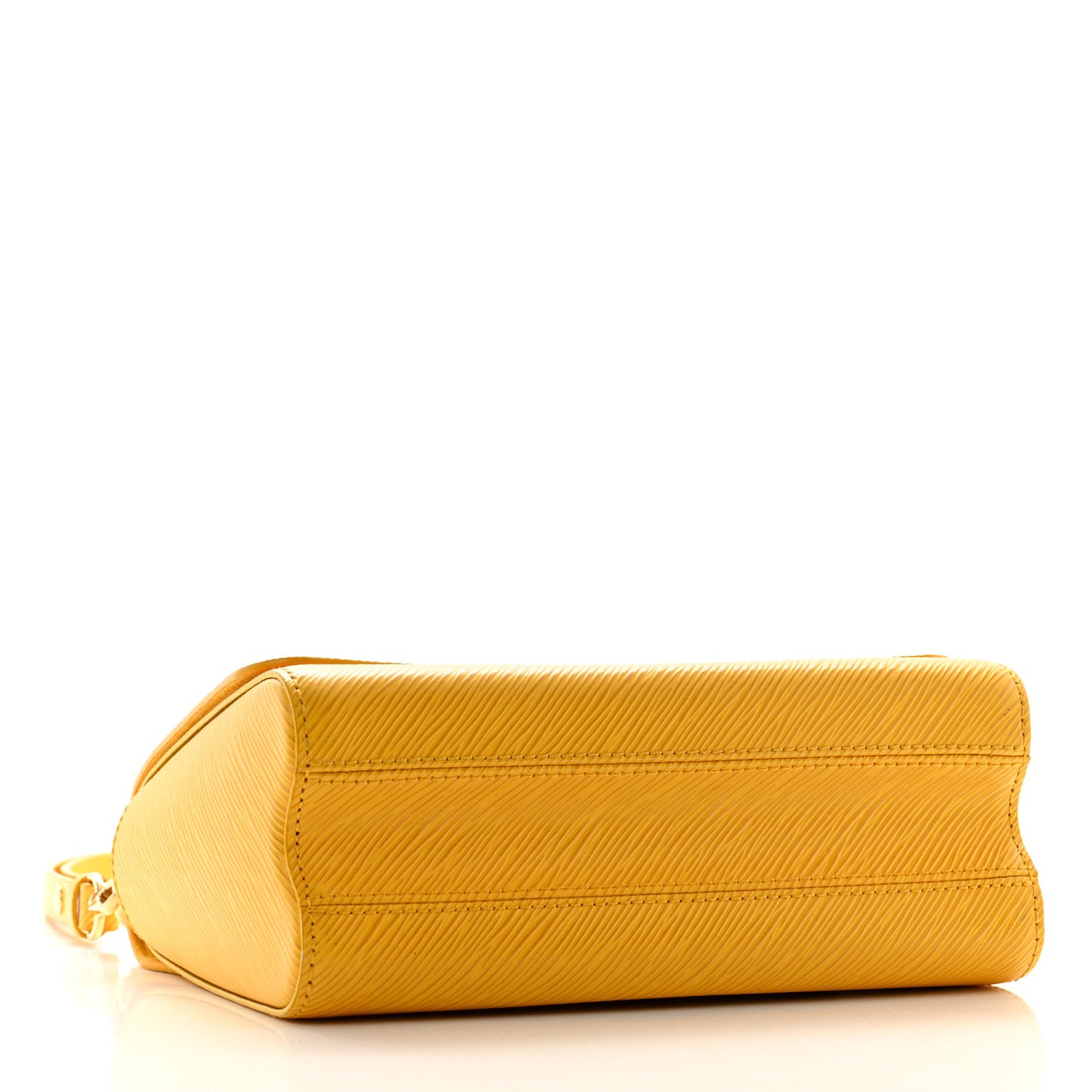 Epi Twist Braided Strap Shoulder Bag MM Sunflower