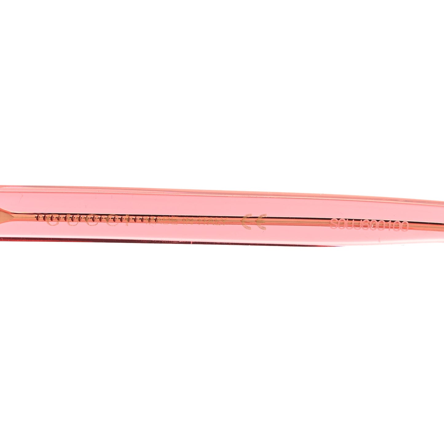 Acetate Crystal Oversize Sunglasses GG0148S Pink
