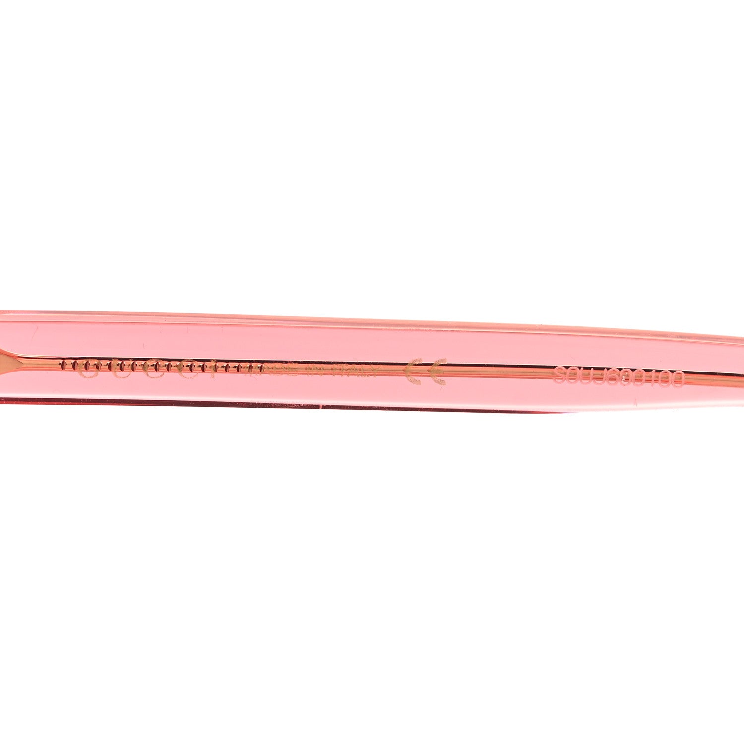 Gucci Acetate Crystal Oversize Sunglasses GG0148S Pink 5 of 8