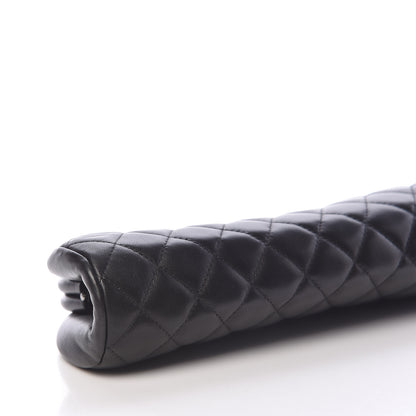 Chanel Lambskin Quilted Timeless Clutch Black 5 of 9