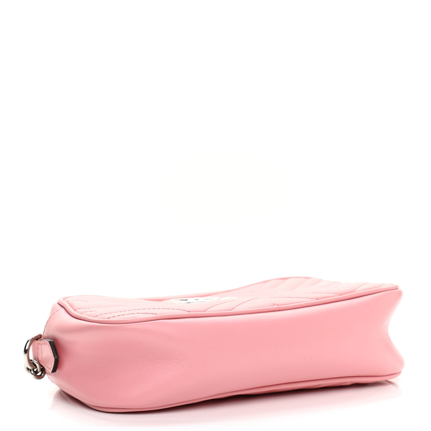 Gucci Calfskin Matelasse Small GG Marmont Chain Shoulder Bag Wild Rose 4 of 15