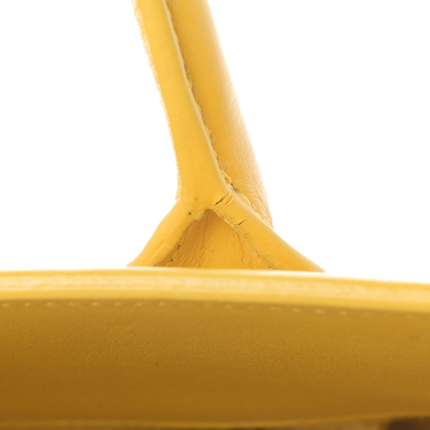 Saint Laurent Grained Calfskin Baby Sac De Jour Yellow 14 of 14