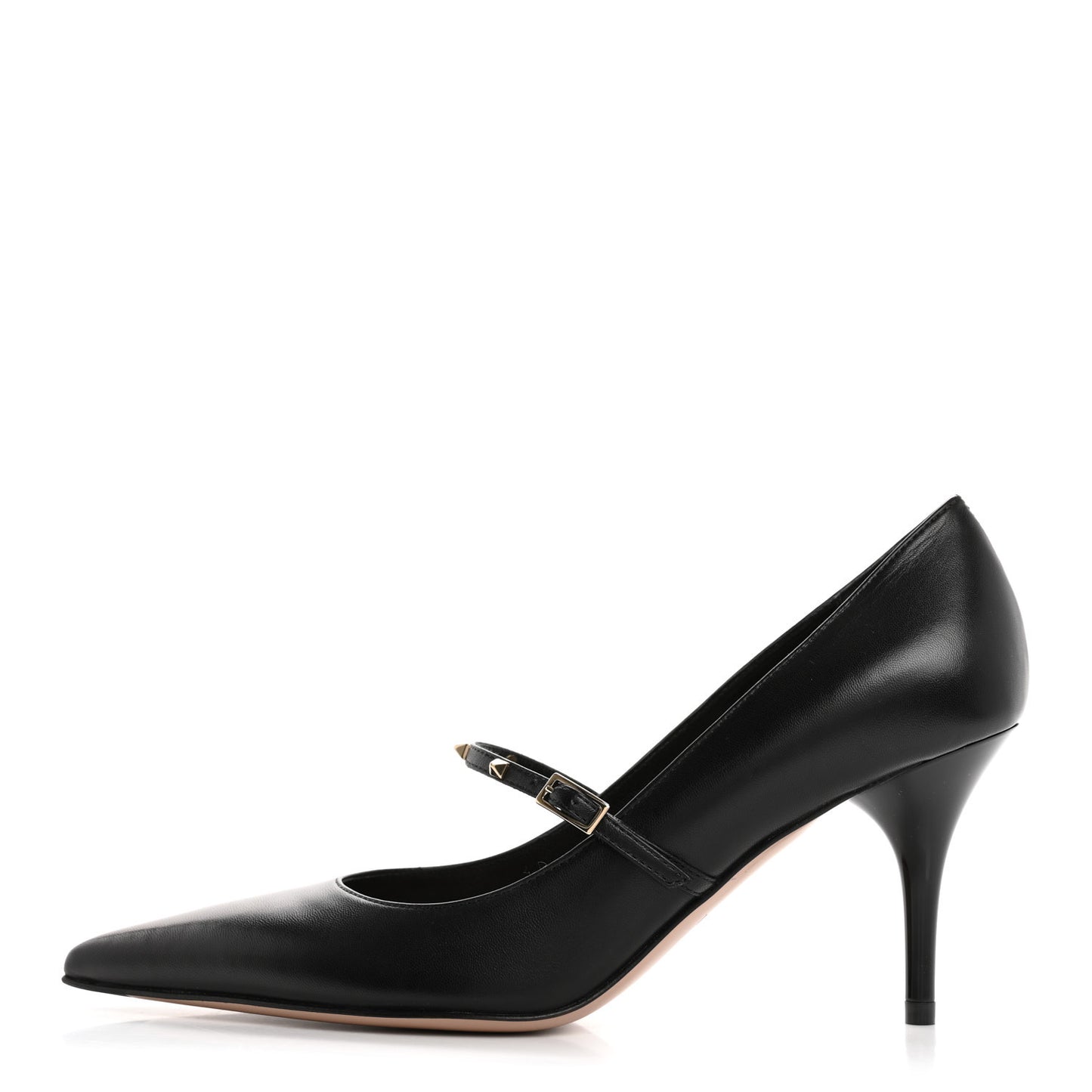 Nappa Rockstud Wispy Mary Jane 80mm Pumps 35.5 Black