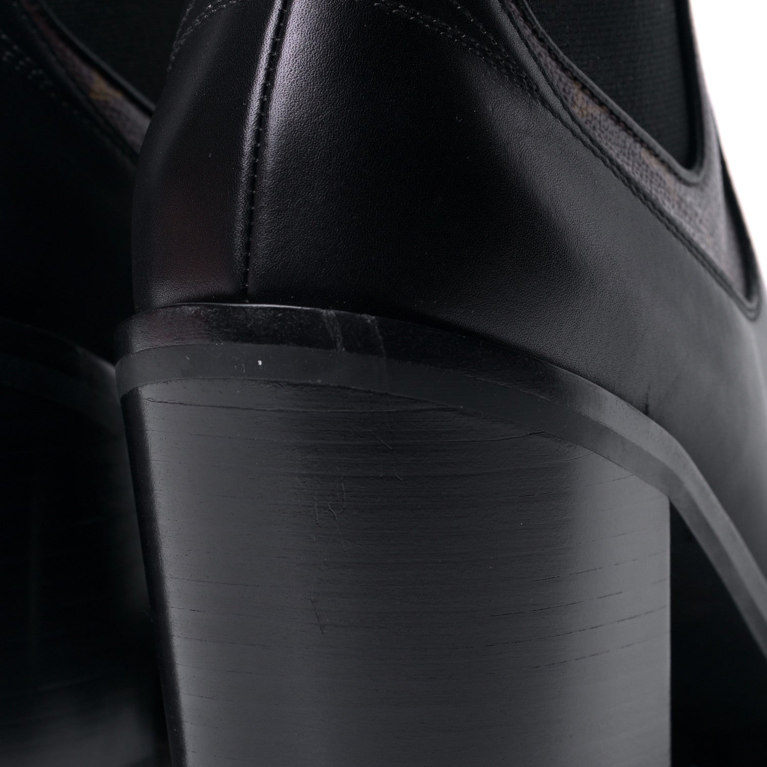 Louis Vuitton Patent Monogram Limitless Ankle Boots 40 Black 3 of 18