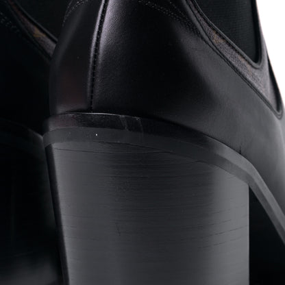 Louis Vuitton Patent Monogram Limitless Ankle Boots 40 Black 3 of 18