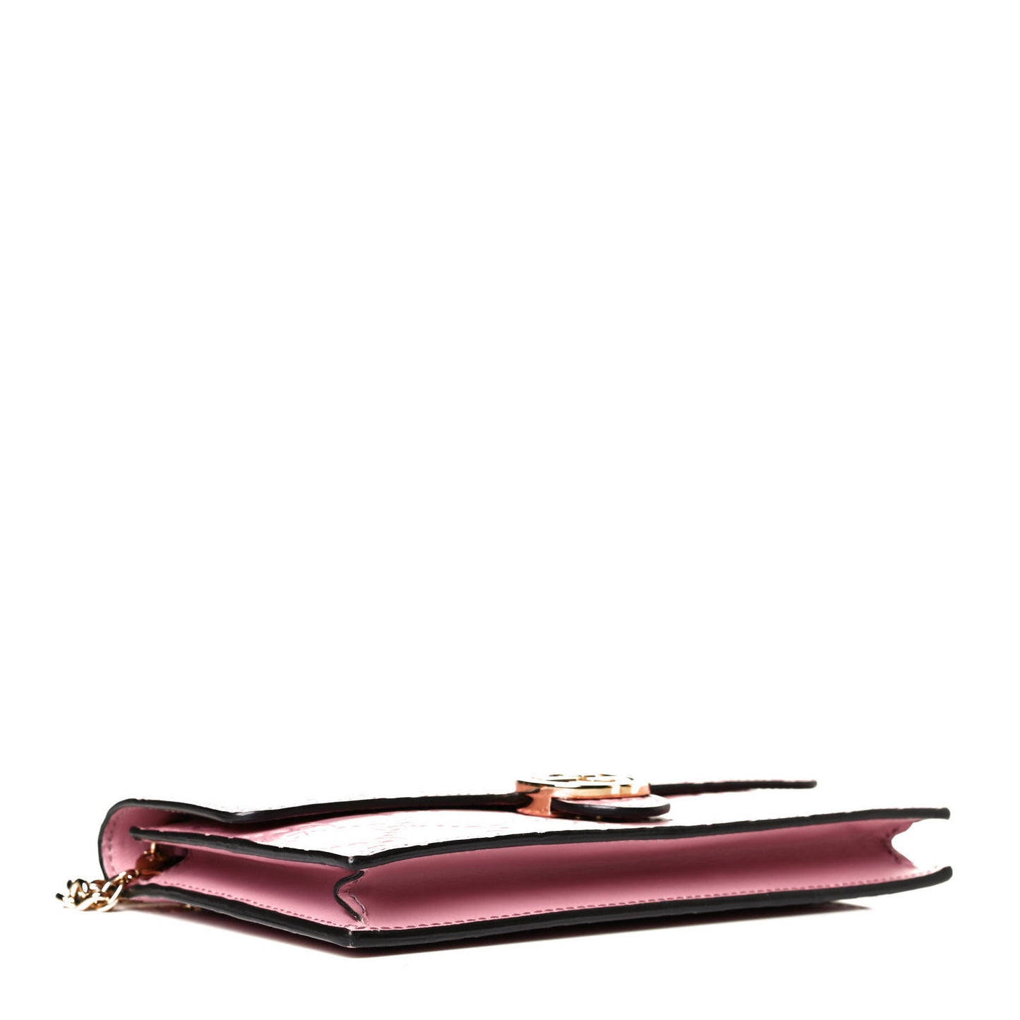 Guccissima Icon Chain Wallet Carmine Rose
