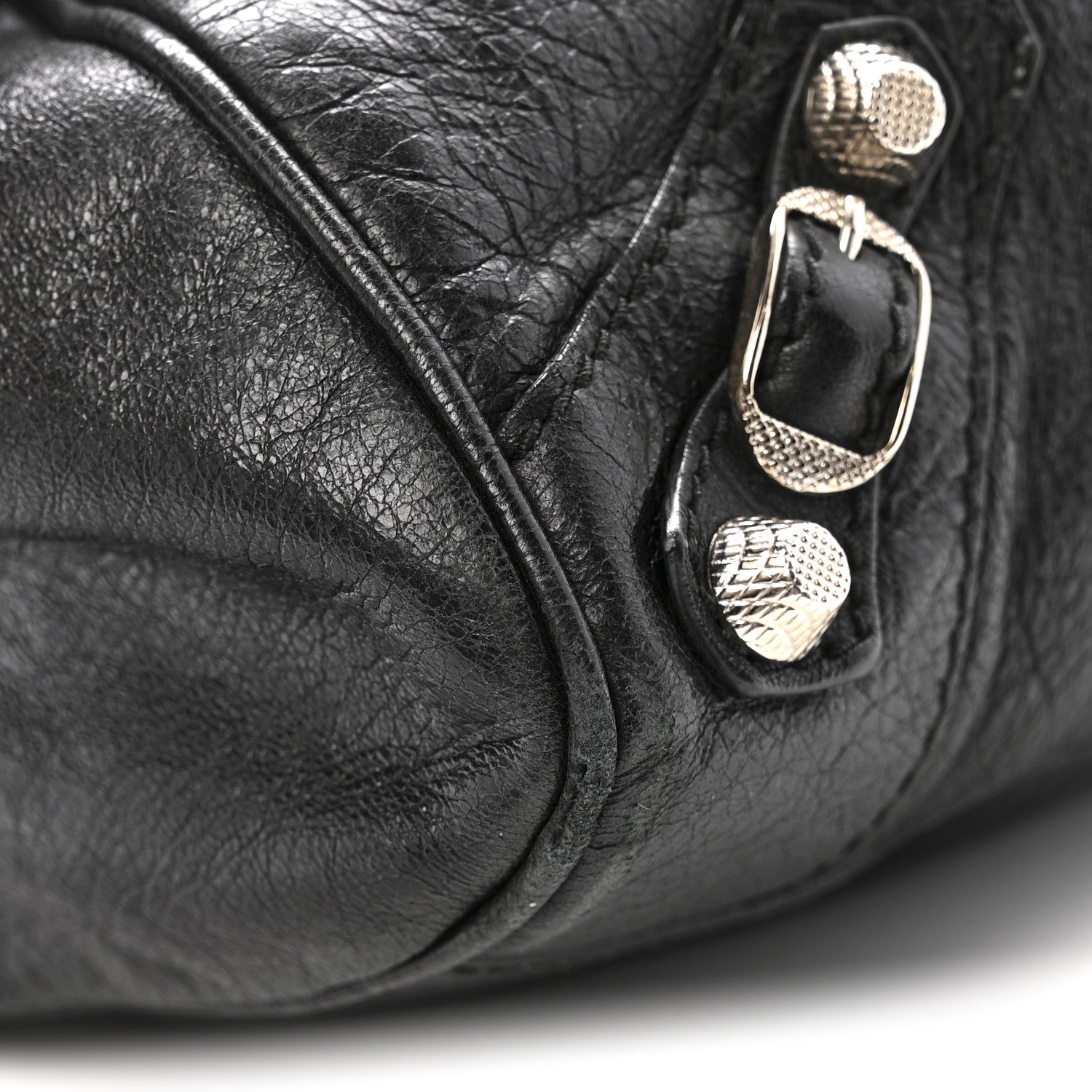 Balenciaga Agneau Giant 12 Silver Hardware Velo Black 14 of 17