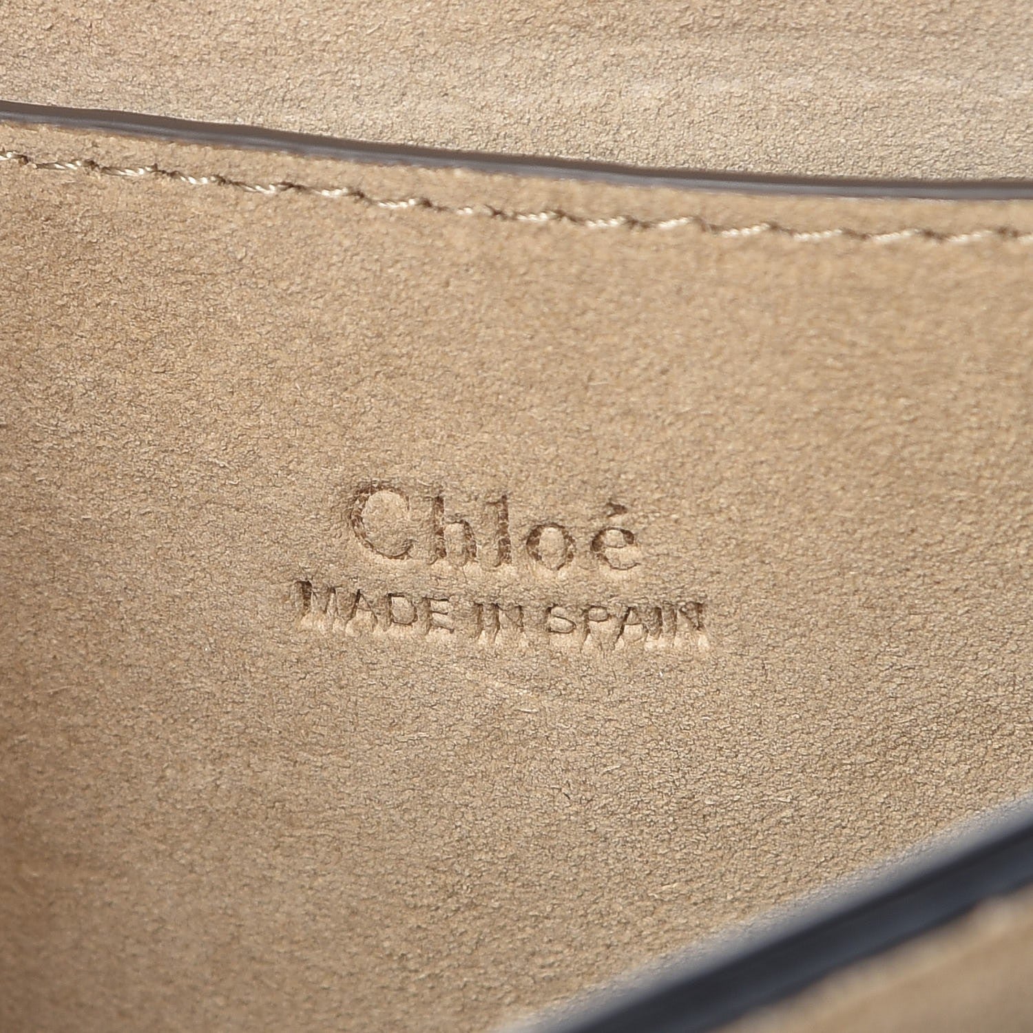 Chloe Suede Calfskin Small Faye Shoulder Bag Black 6 of 7