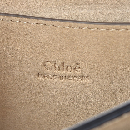 Chloe Suede Calfskin Small Faye Shoulder Bag Black 6 of 7