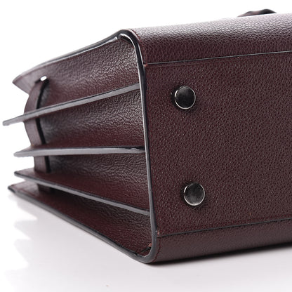 Saint Laurent Grained Calfskin Baby Sac De Jour Amaranto 9 of 12