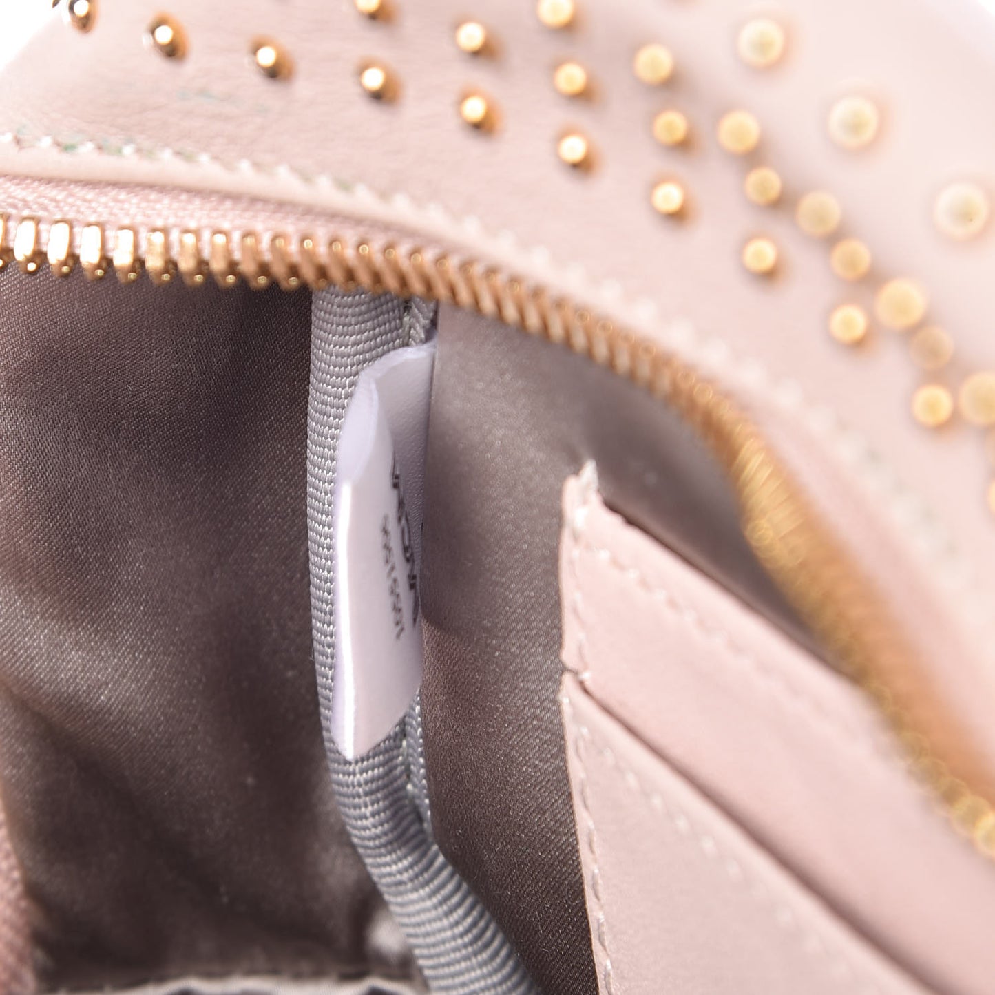 Calfskin Stud X-Mini Stark Bebe Boo Backpack Pink