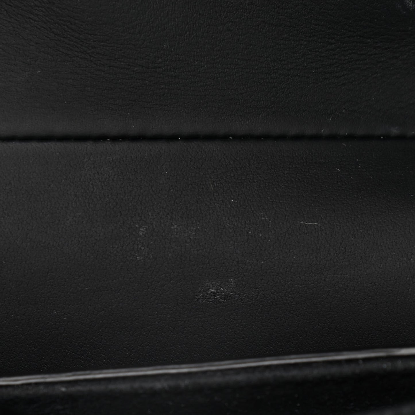 Ultra Matte Calfskin Mini Saddle Bag Black