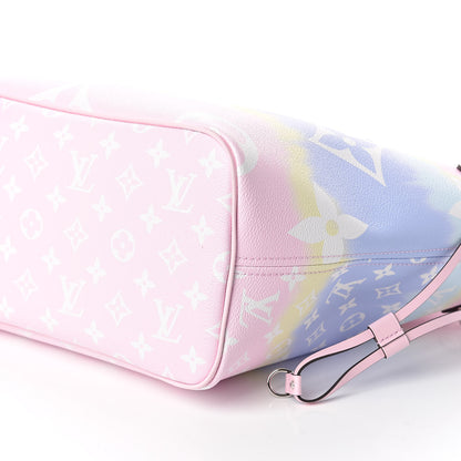 Louis Vuitton Monogram Escale Neverfull MM Pastel 9 of 10