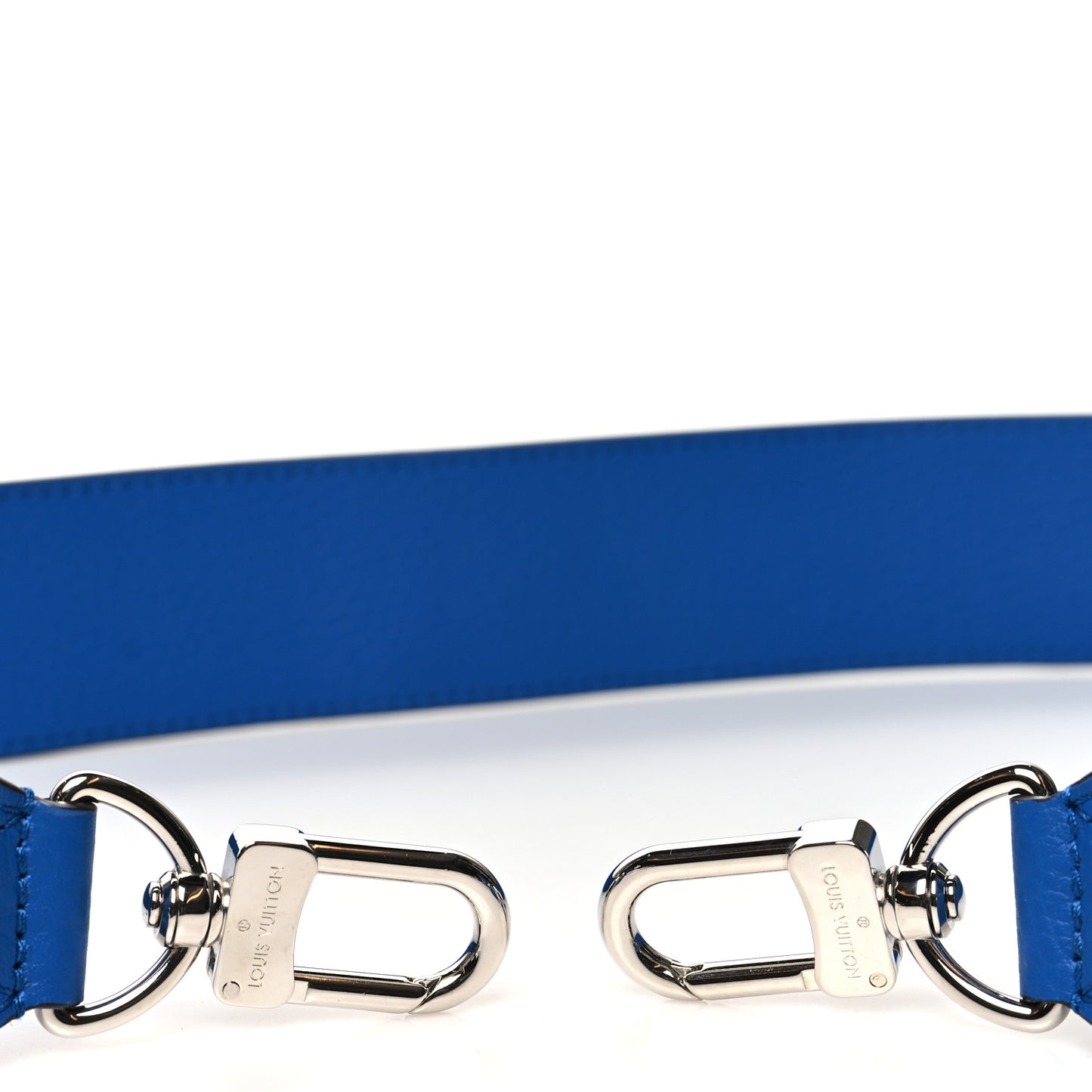 Taurillon Bandouliere Shoulder Strap Blue