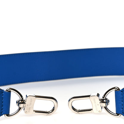 Louis Vuitton Taurillon Bandouliere Shoulder Strap Blue 3 of 4