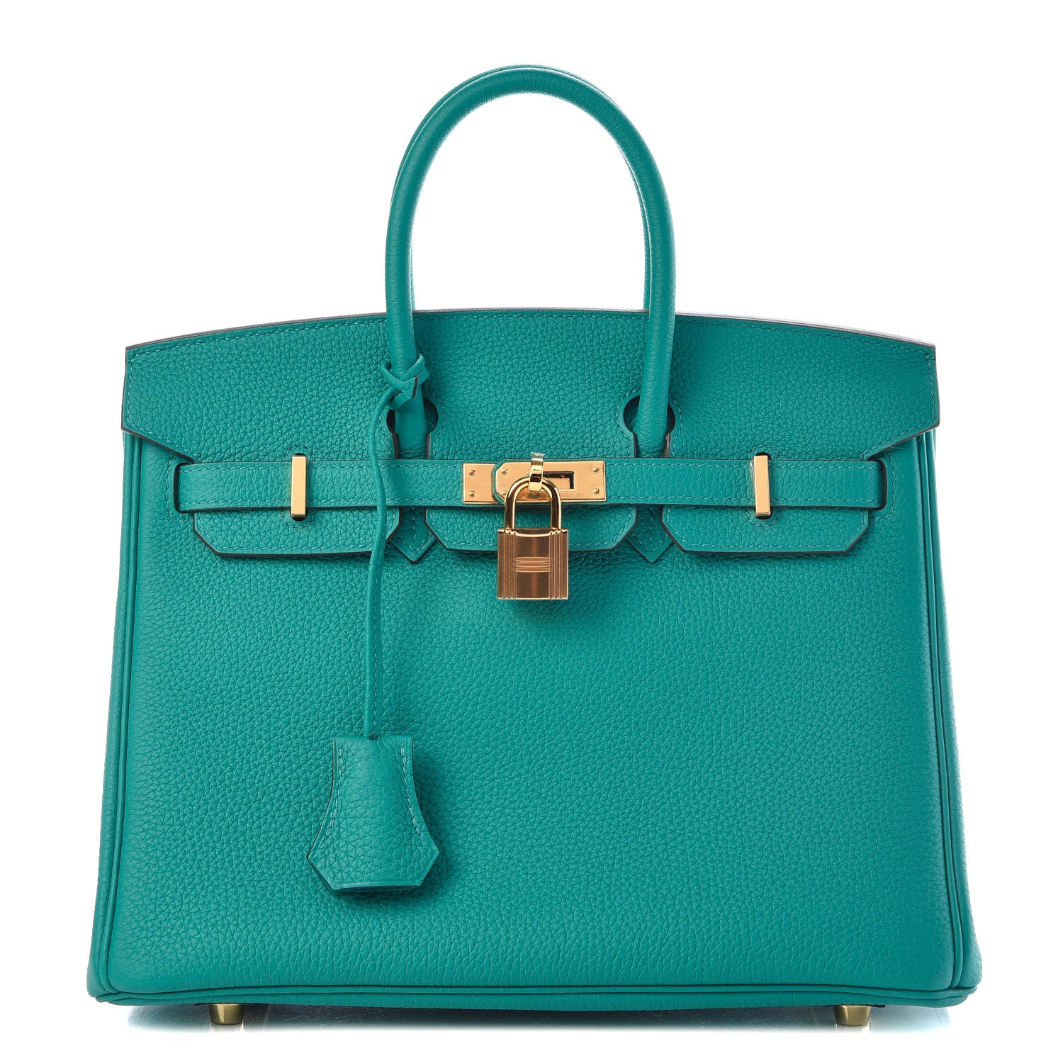 Hermes Togo Birkin 25 Vert Verone 1 of 37