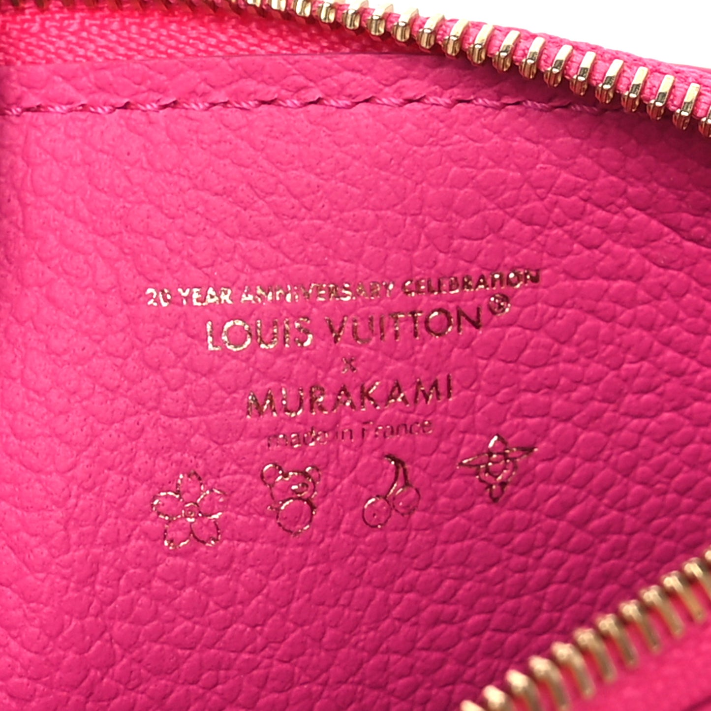 LV X TM Monogram Romy Card Holder Kawaii Pink