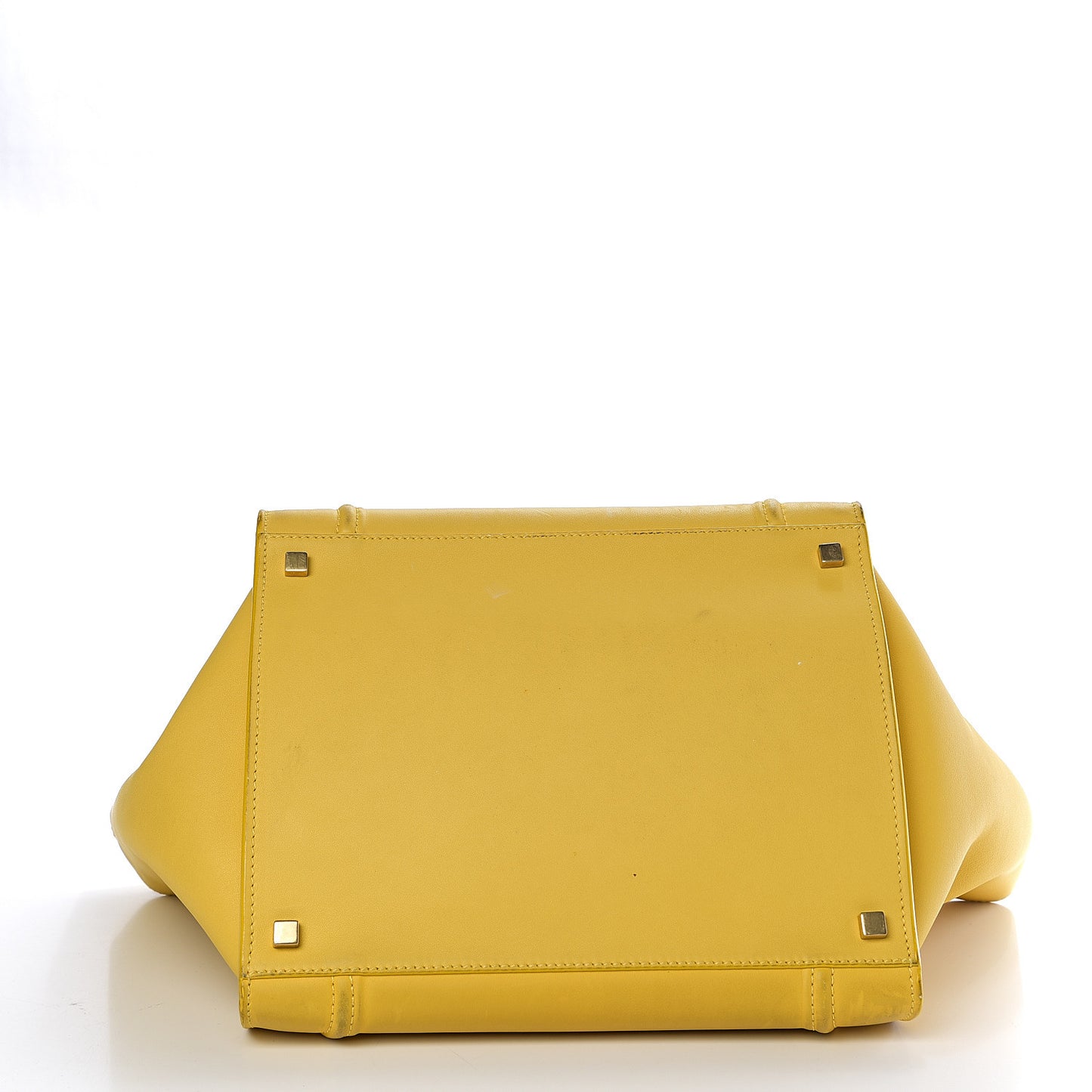Smooth Calfskin Medium Phantom Luggage Sun Yellow