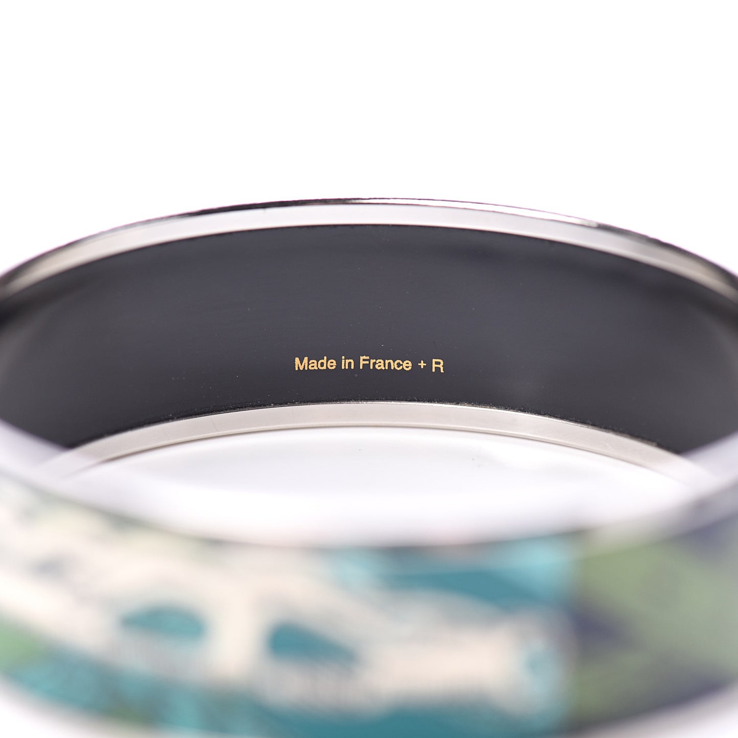 Enamel Printed Della Cavalleria Wide Bracelet 70 Foret