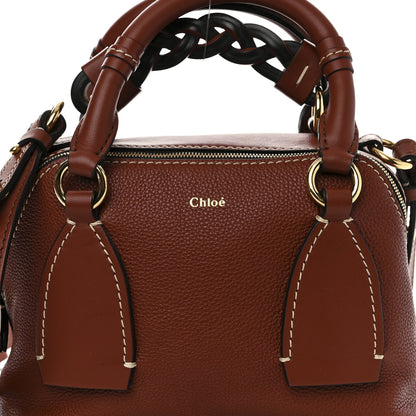 Chloe Calfskin Small Daria Sepia Brown 9 of 11