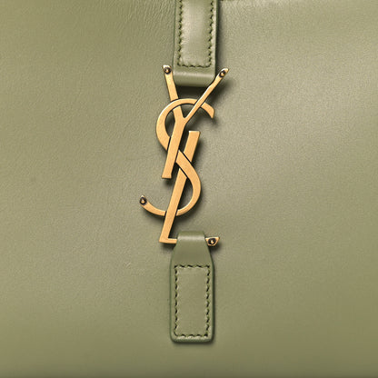 Saint Laurent Smooth Calfskin Le 5 A 7 Hobo Pistache 8 of 11
