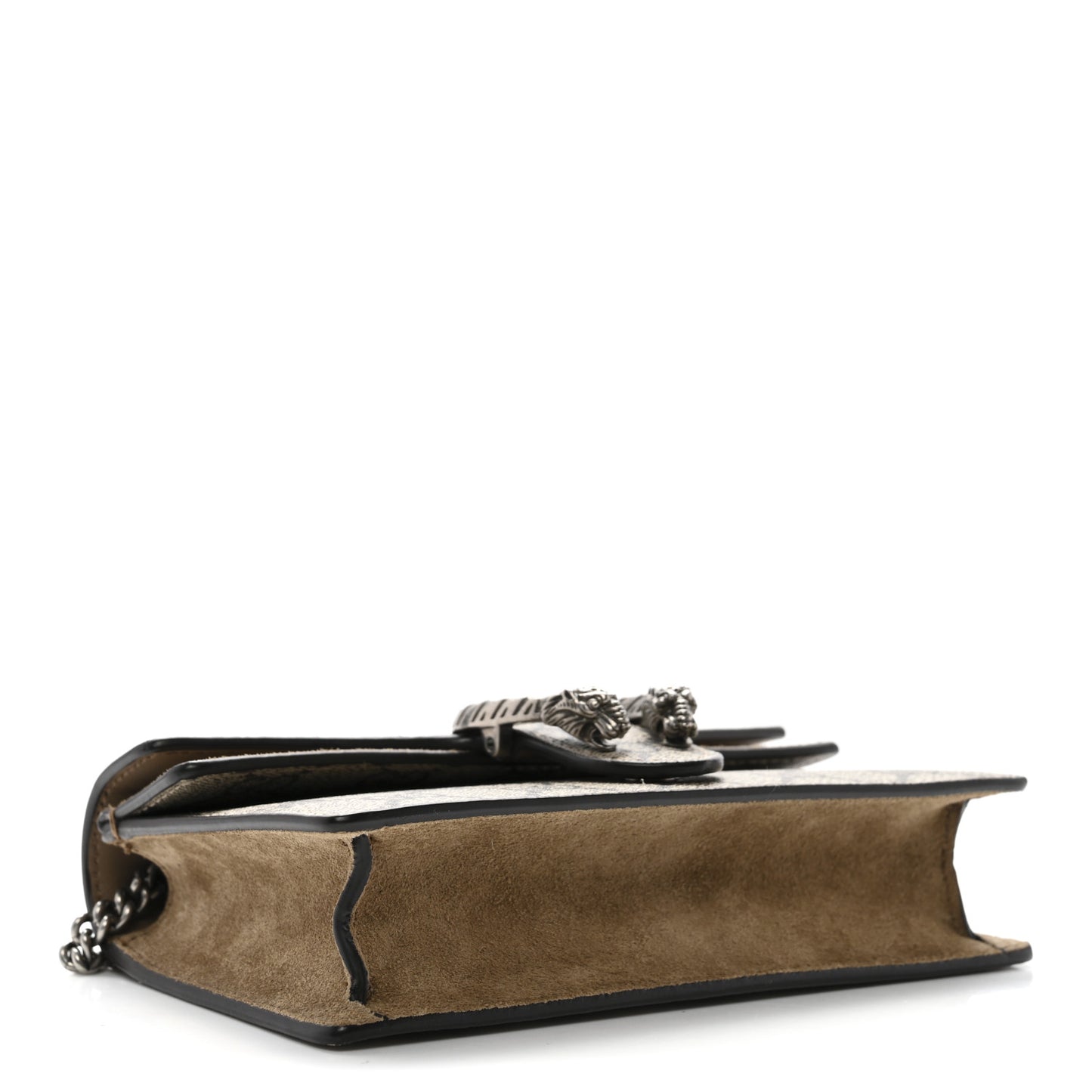 GG Supreme Monogram Super Mini Dionysus Shoulder Bag Taupe