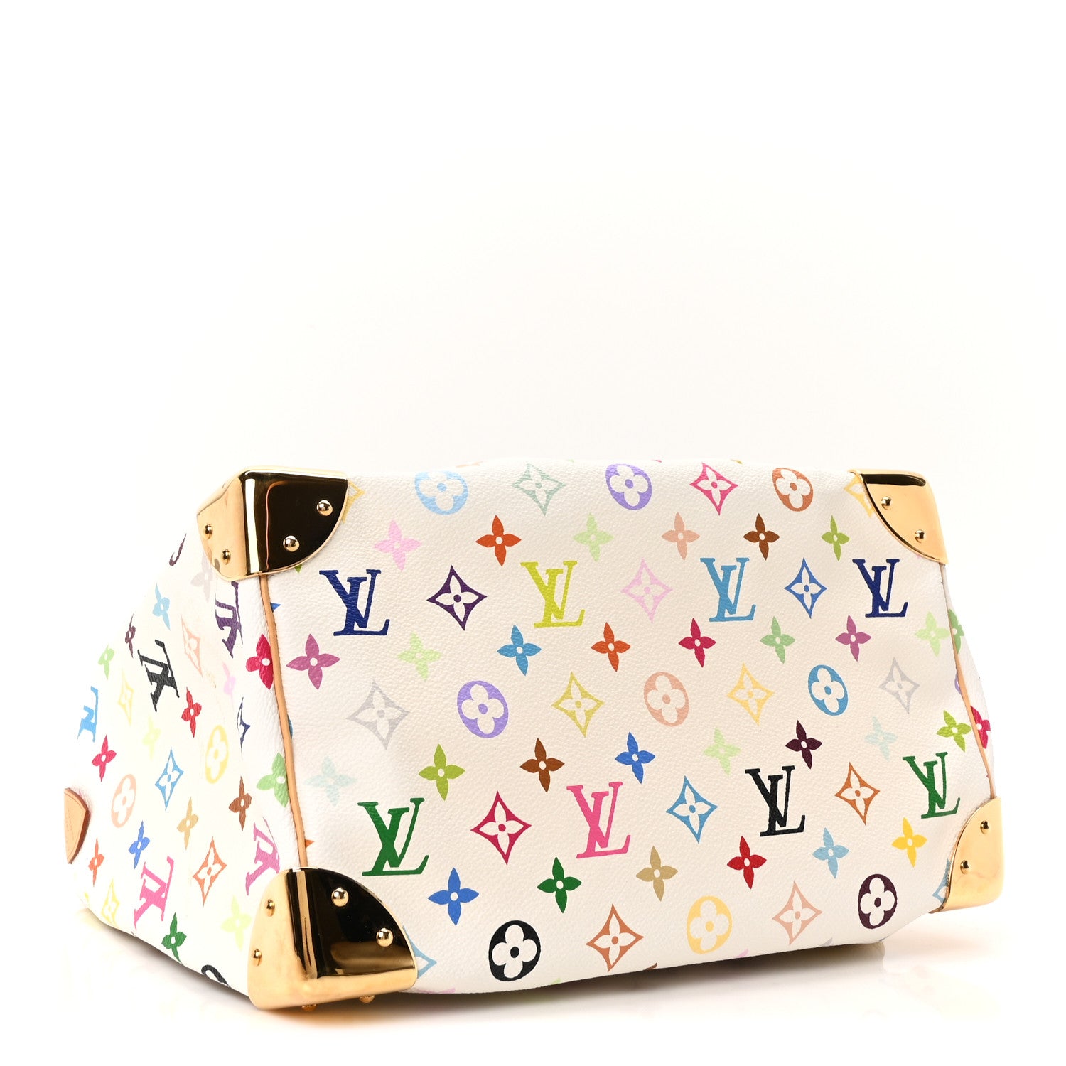 Louis Vuitton Monogram Multicolor Speedy 30 White 4 of 9