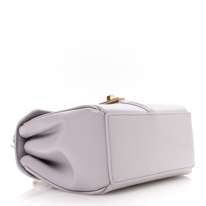 Celine Satinated Calfskin Mini 16 Top Handle Bag Lilac 4 of 12