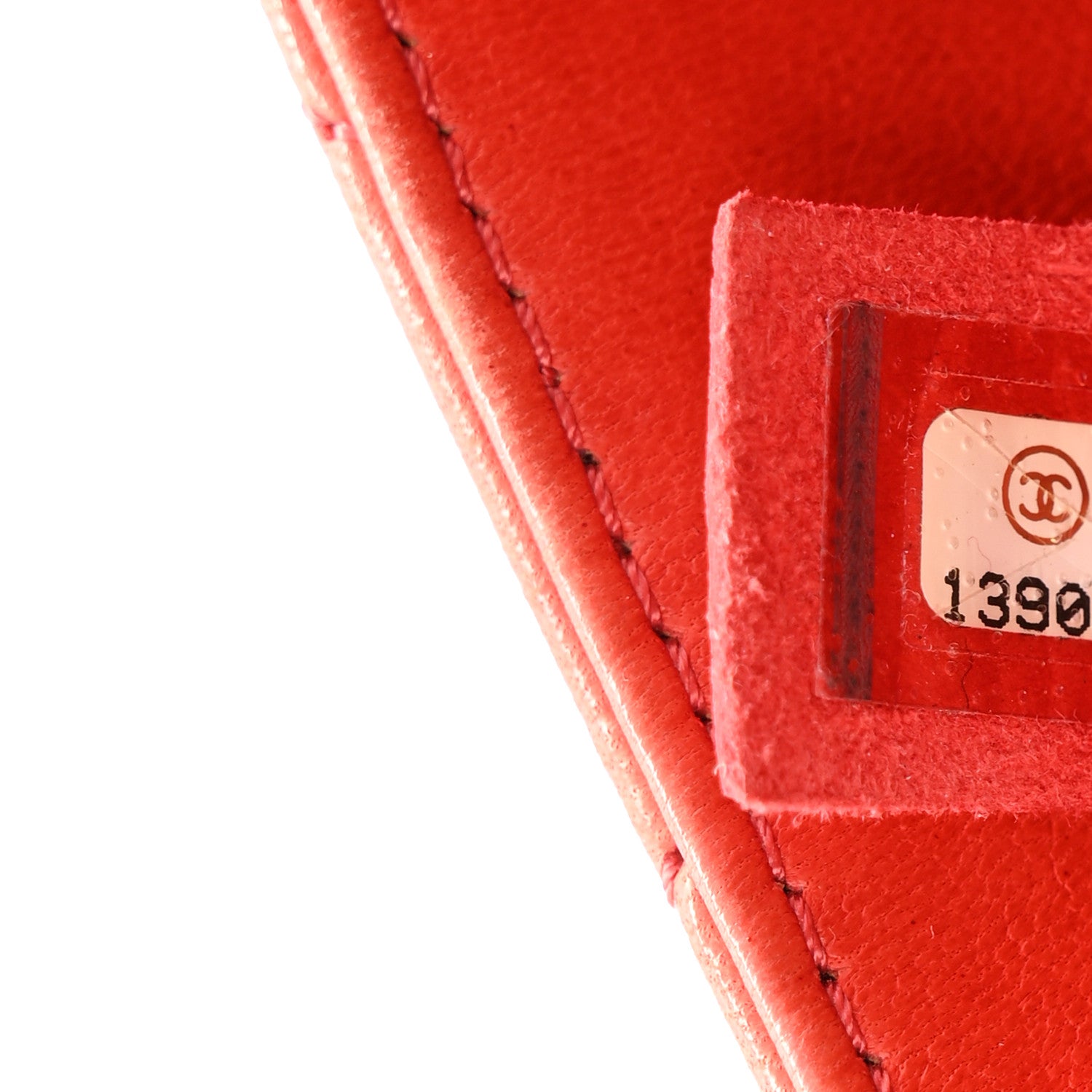 Chanel Lambskin Quilted Chanel 3 Accordion Flap Bag Red 7 of 11