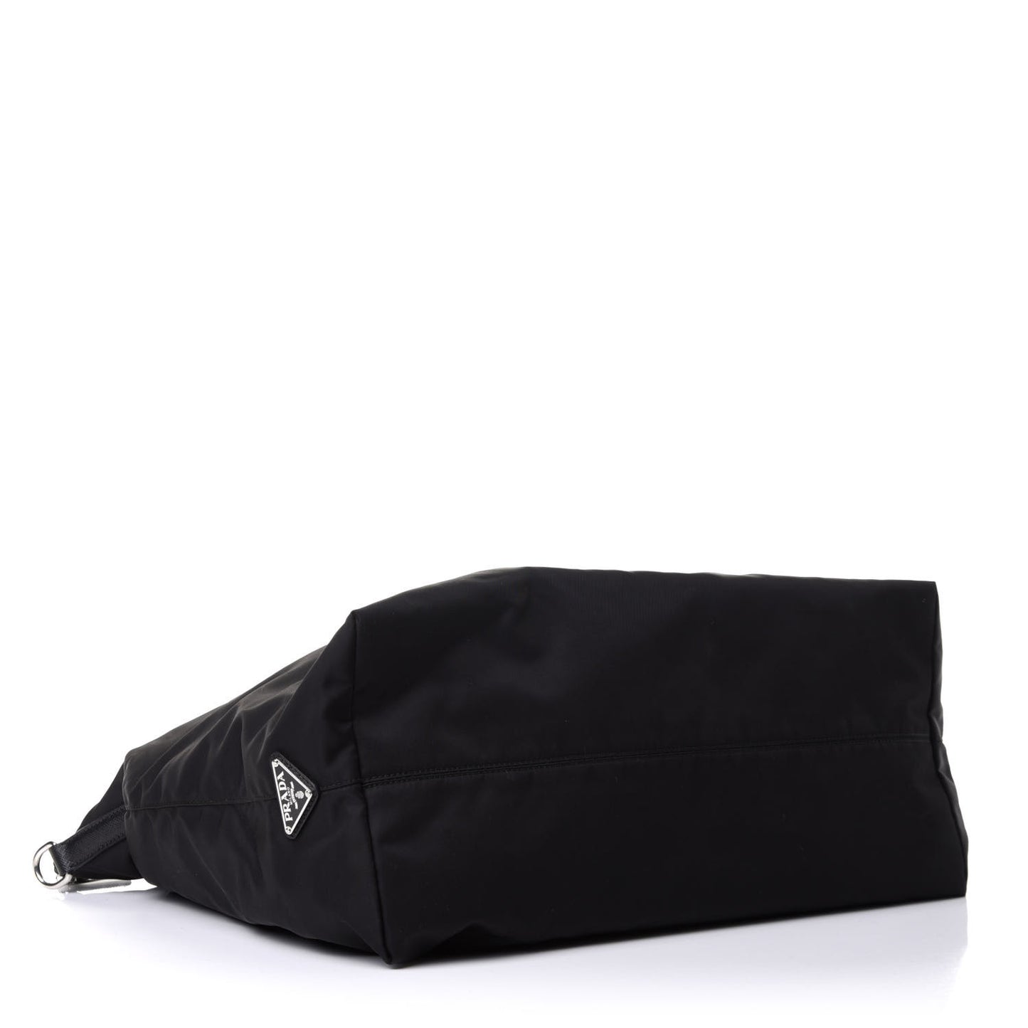 X JAMES JEAN Tessuto Nylon Patch Shopping Tote Black