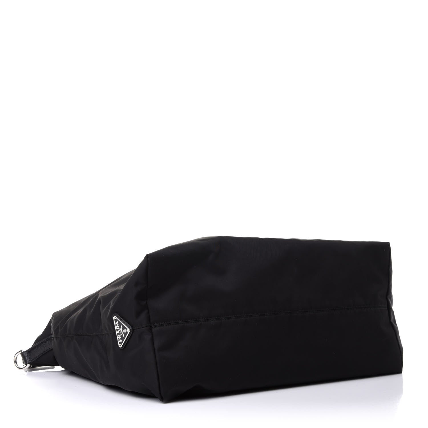 Prada X JAMES JEAN Tessuto Nylon Patch Shopping Tote Black 4 of 10