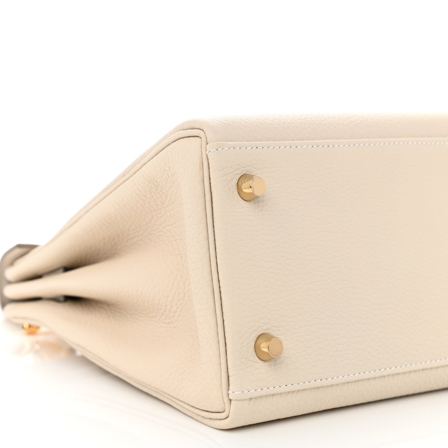 Hermes Togo Kelly Retourne 28 Craie 9 of 11