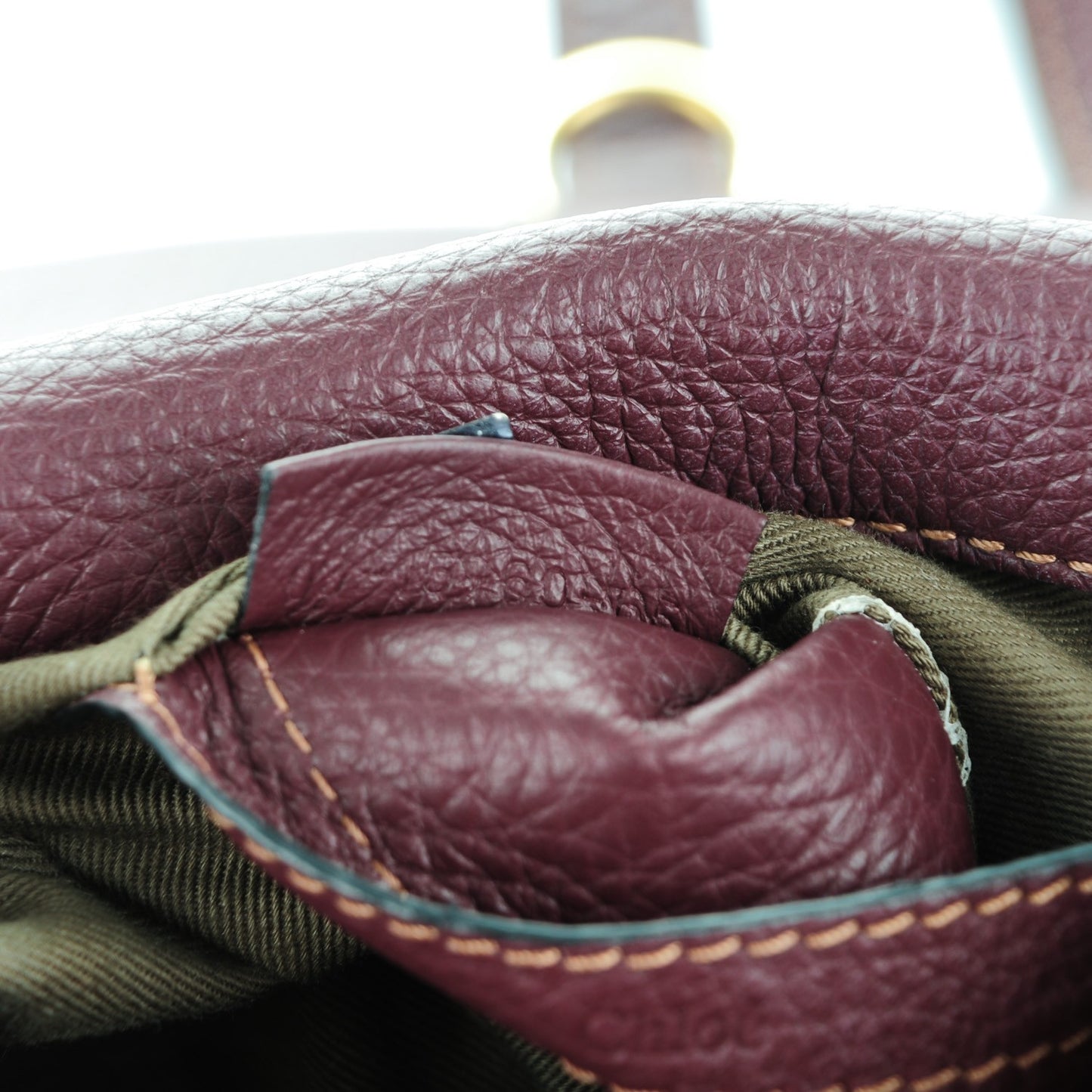 Calfskin Mini Marcie Round Crossbody Bag Dark Velvet