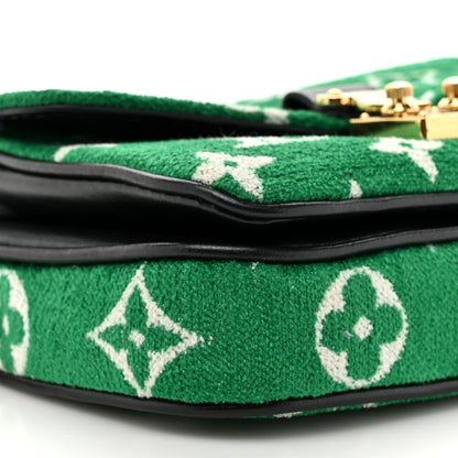 Louis Vuitton Monogram Jacquard Velvet Micro Metis Green 9 of 10