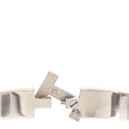 Hermes Matte Enamel Narrow Clic Clac HH Bracelet T5 Etain 7 of 7