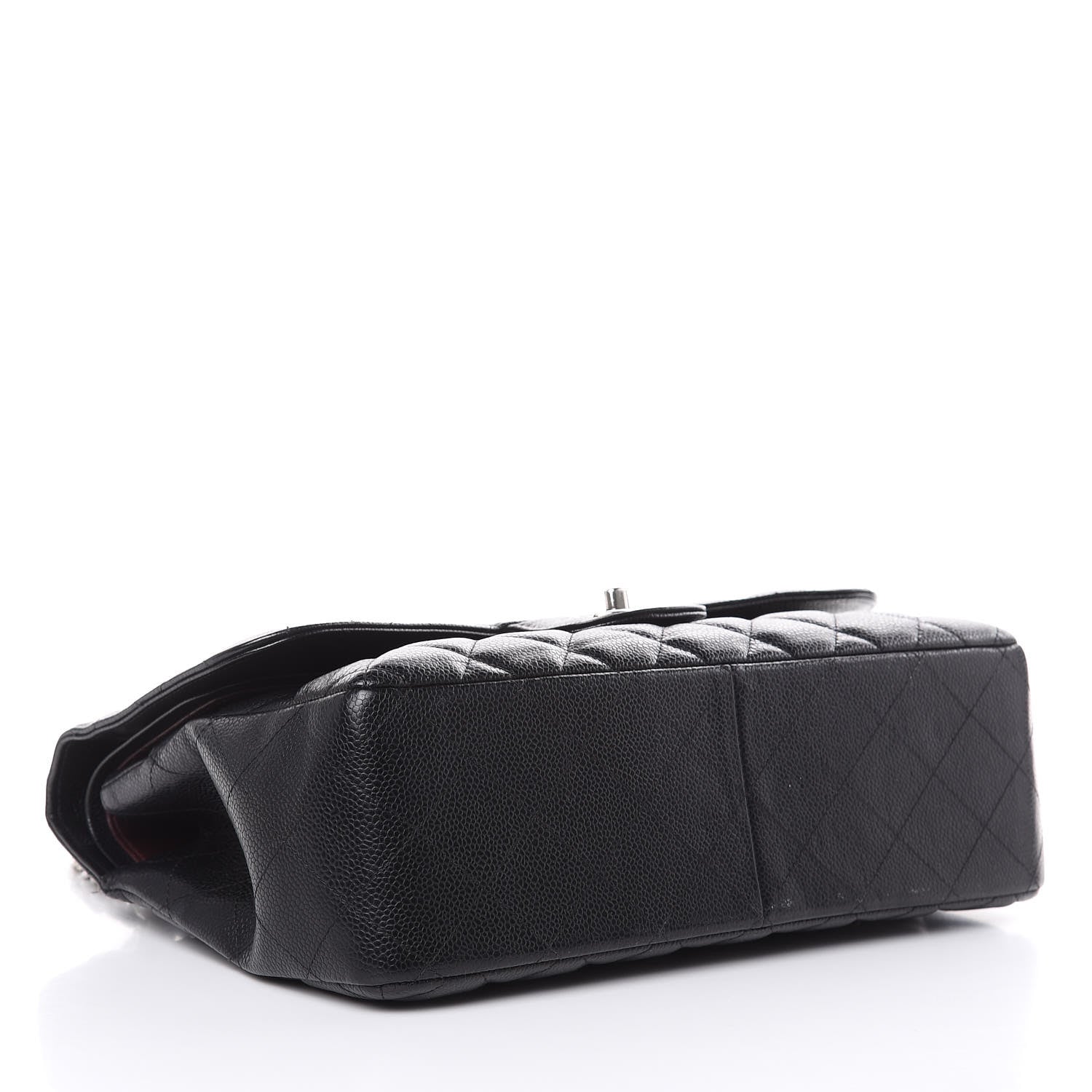 Chanel Caviar Quilted Jumbo Double Flap Black 4 of 15