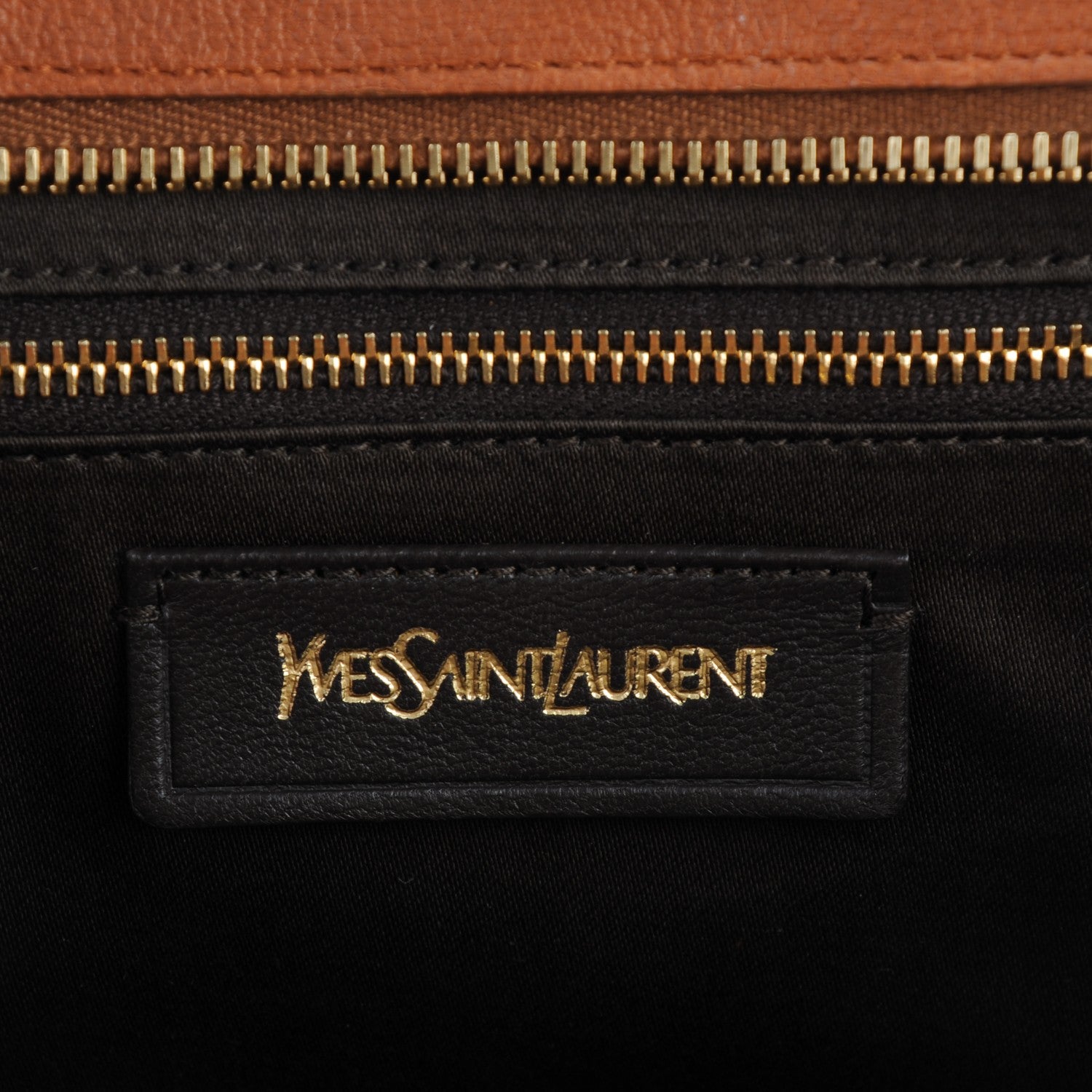 Saint Laurent Sheepskin Small Cabas ChYc Brown 6 of 7