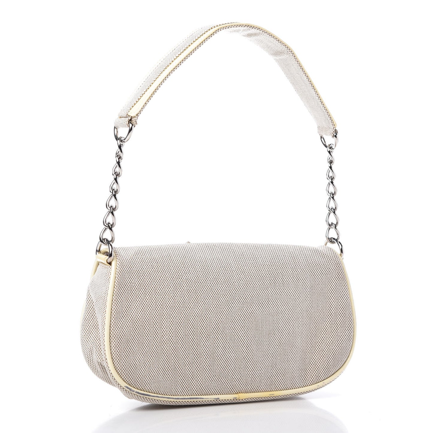 Canvas Camellia N°5 Flap Beige