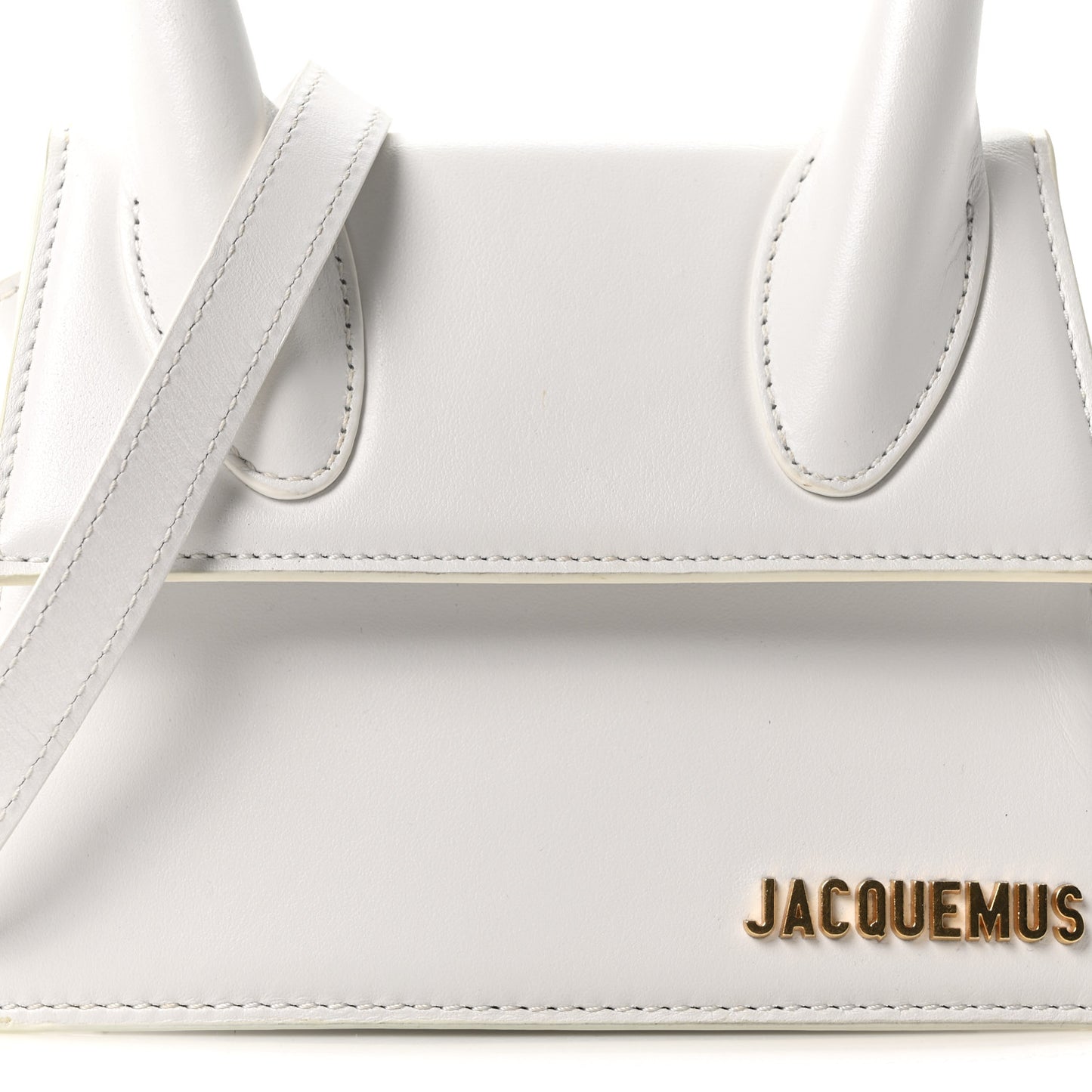 Smooth Calfskin Le Grand Chiquito White