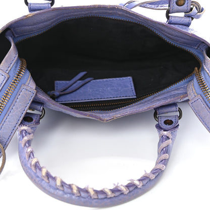Balenciaga Agneau Classic Hardware Mini City Mauve Light Mauve 4 of 4